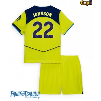 Tottenham Hotspur Brennan Johnson #22 Echipament de Fotbal Replică 2025-26 Copii Treilea (+ Șorturi)